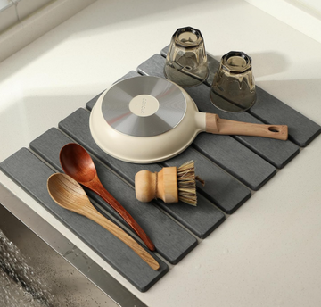 Stone Dish Drying Mats for Kitchen Counter