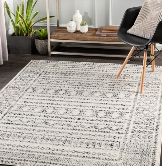 Modern Area Rug – Contemporary Non-Shedding, Stain Resistant