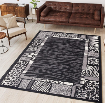 Polypropylene Area Rug – Modern Short Pile Carpet for Floor Protection