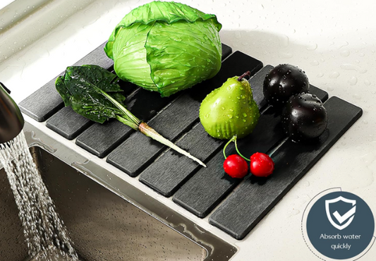 Stone Dish Drying Mats for Kitchen Counter