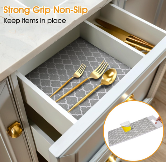 Drawer Liner – Waterproof Shelf Liner for Kitchen Cabinets