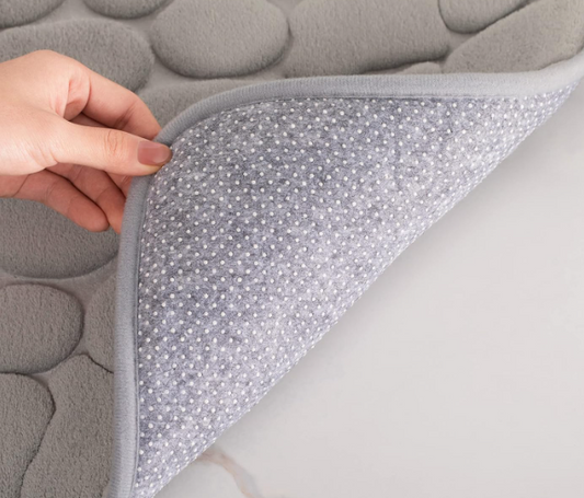 Bath Mat Memory Foam Non Slip – Super Absorbent Bathroom Rug