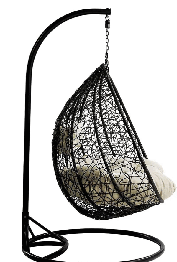 Double Hanging Egg Chair - Spacious & Relaxing Garden Swing - Image 2