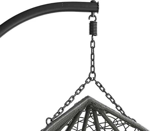 Double Hanging Egg Chair - Spacious & Relaxing Garden Swing - Image 4