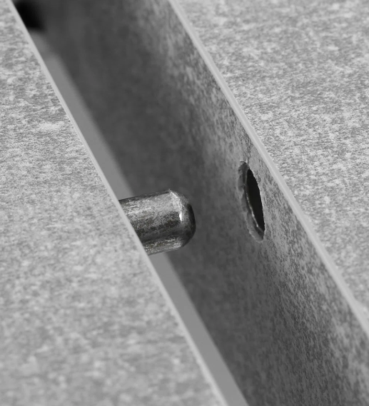 Extendable Dining Table with V-Shaped Base